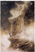Luis Royo - Black Tarot - The Labyrinth Tarot, 22